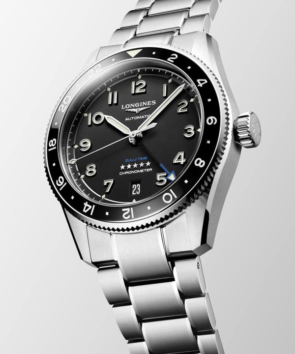 Longines Spririt Zulu Time GMT 39MM - L3.802.4.53.6 - Bilde 2