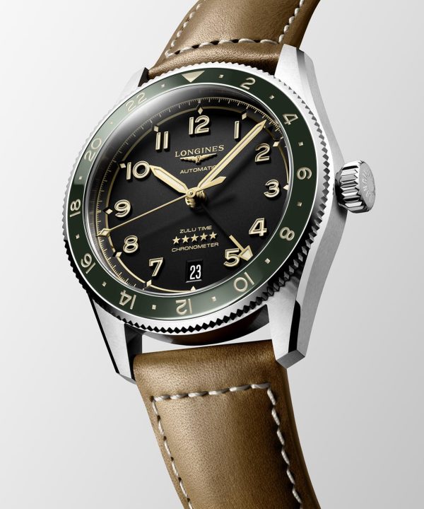 Longines Spririt Zulu Time GMT 39mm - L3.802.4.63.2 - Bilde 2