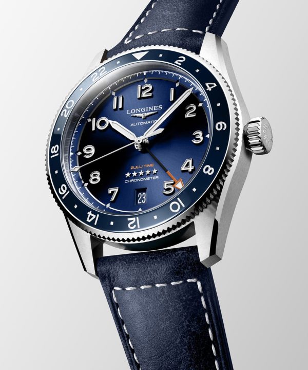 Longines Spririt Zulu Time GMT 39mm - L3.802.4.93.2 - Bilde 2