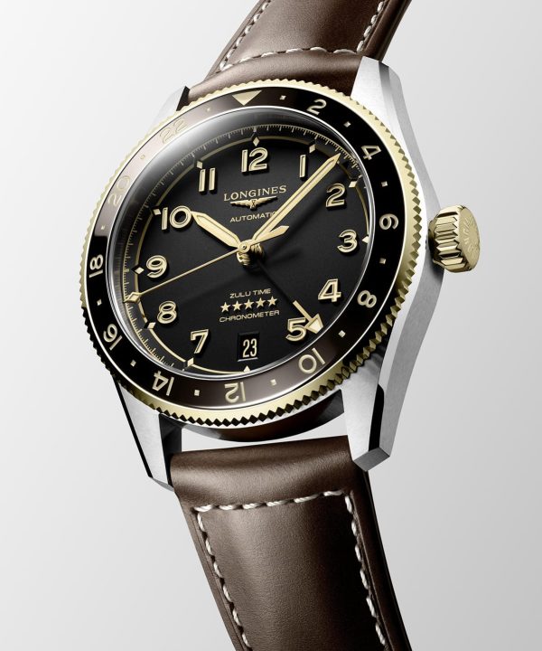 Longines Spririt Zulu Time GMT 39mm - L3.802.5.53.2 - Bilde 2