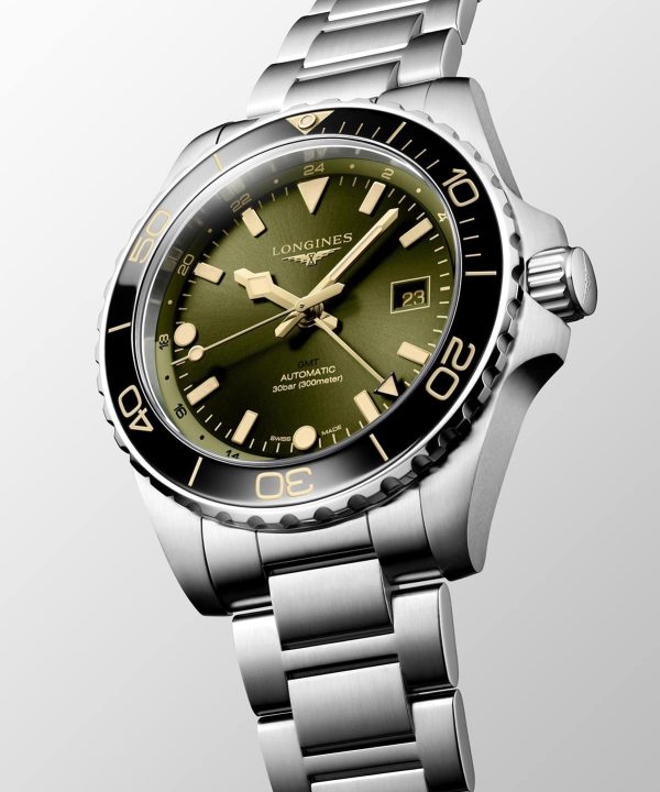 Longines HydroConquest GMT 43MM - L3.890.4.06.6 - Bilde 2