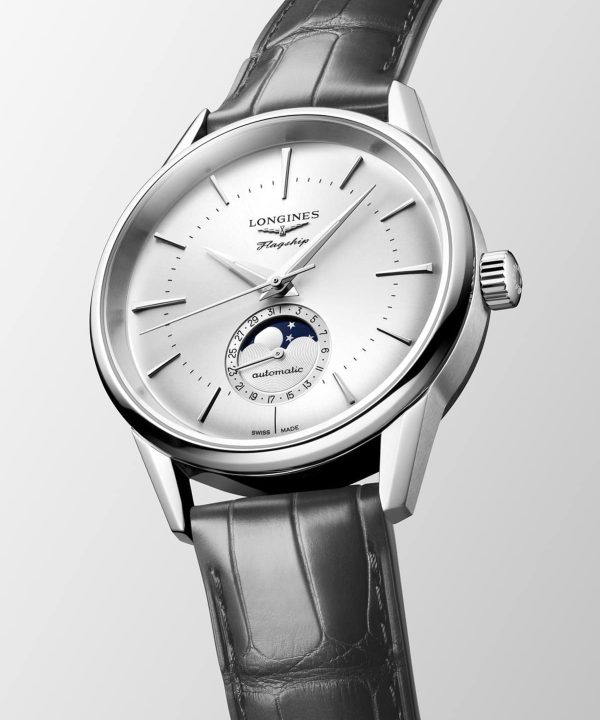 Longines Flagship Heritage Moon Phase - L4.815.4.72.2 - Bilde 2