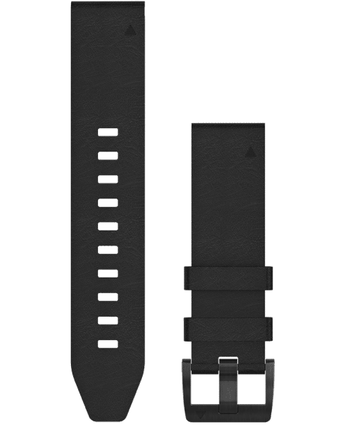 Garmin QuickFit® 22-klokkerem - Sort lær
