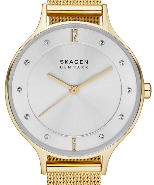 Skagen Anita Lille Gold-Tone Steel Mesh Watch - SKW2150 - Bilde 2