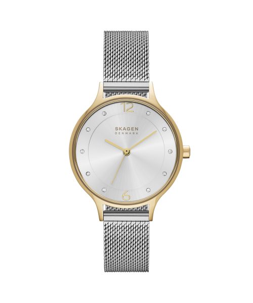 Skagen Anita Lille Two-Tone Steel Mesh Watch - SKW2340