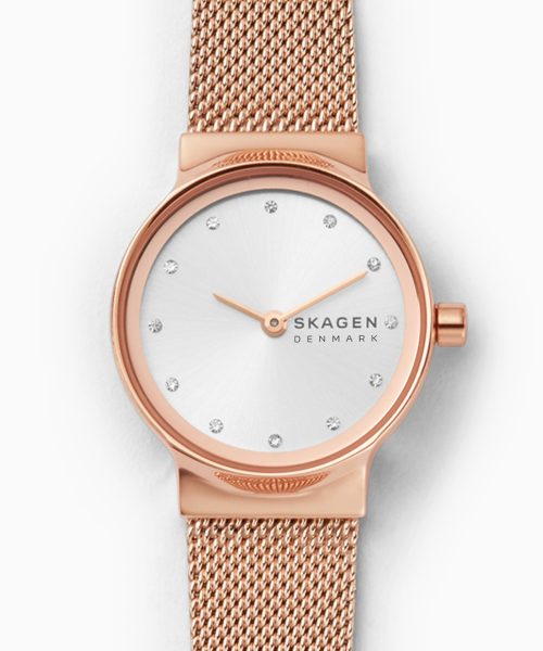 Skagen Freja Lille Rose Gold-Tone Steel Mesh Watch - SKW2665 - Bilde 2