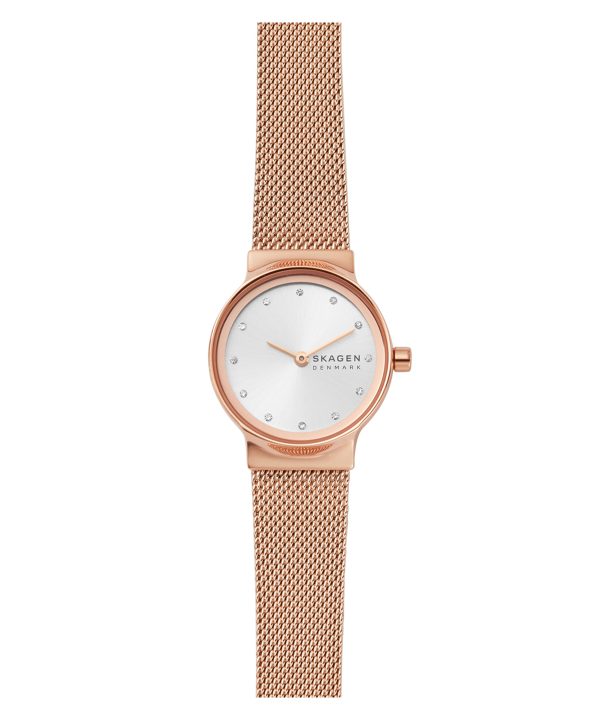 Skagen Freja Lille Rose Gold-Tone Steel Mesh Watch - SKW2665