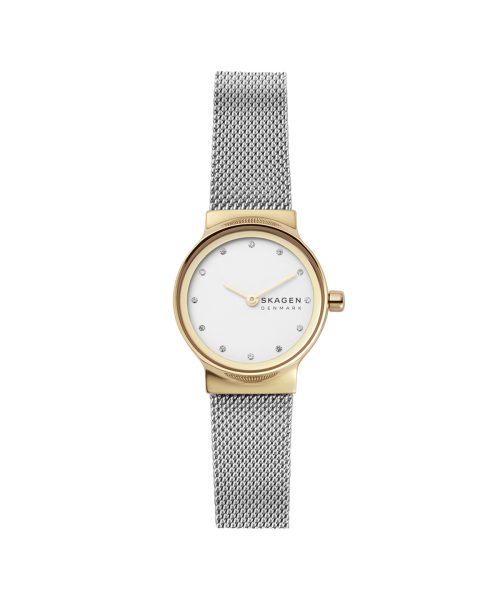 Skagen Freja Lille Two-Tone Steel Mesh Watch - SKW2666