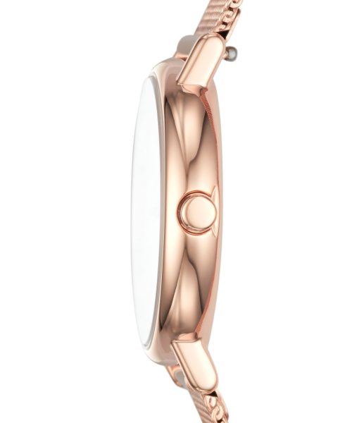 Skagen Signatur Lille Slim Rose Gold-Tone Steel Mesh Watch - SKW2694 - Bilde 2