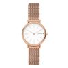 Skagen Signatur Lille Slim Rose Gold-Tone Steel Mesh Watch - SKW2694