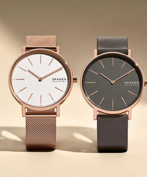 Skagen Signatur Charcoal Leather Watch 38mm - SKW2794 - Bilde 6
