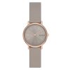 Skagen Signatur Lille Two-Hand Greystone Lite Leather Watch - SKW3060