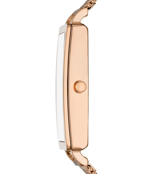 Skagen Hagen Lille Three-Hand Rose Gold Stainless Steel Mesh Tank Watch - SKW3095 - Bilde 2