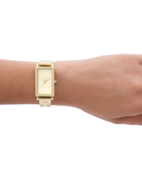 Skagen Hagen Lille Three-Hand Gold Stainless Steel Tank Watch - SKW3098 - Bilde 2