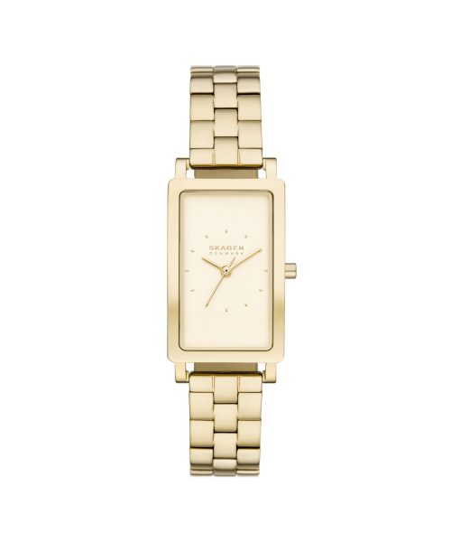 Skagen Hagen Lille Three-Hand Gold Stainless Steel Tank Watch - SKW3098