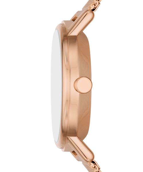 Skagen Kuppel Lille Two-Hand Sub-Second Rose Gold Stainless Steel Mesh Watch - SKW3099 - Bilde 2