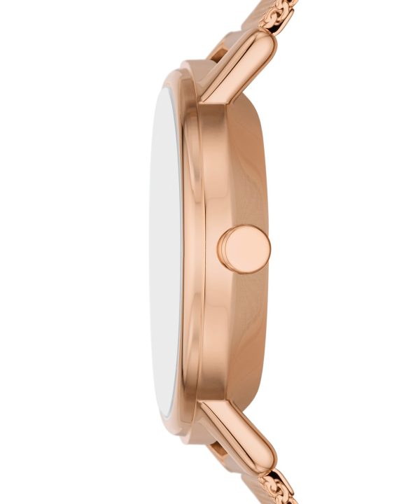 Skagen Kuppel Lille Two-Hand Sub-Second Rose Gold Stainless Steel Mesh Watch - SKW3099 - Bilde 2