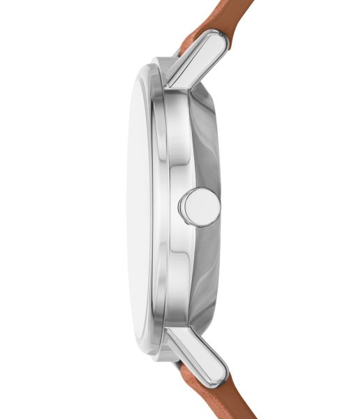 Skagen Kuppel Lille Two-Hand Sub-Second Brown Leather Watch - SKW3103 - Bilde 2