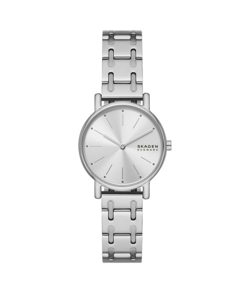 Skagen Signatur Lille Two-Hand Silver Stainless Steel Bracelet Watch - SKW3123