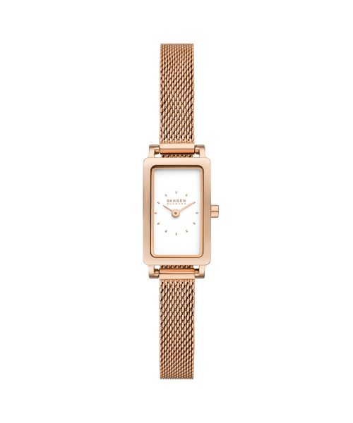 Skagen Hagen Micro Two-Hand Rose Gold Stainless Steel Watch - SKW3148