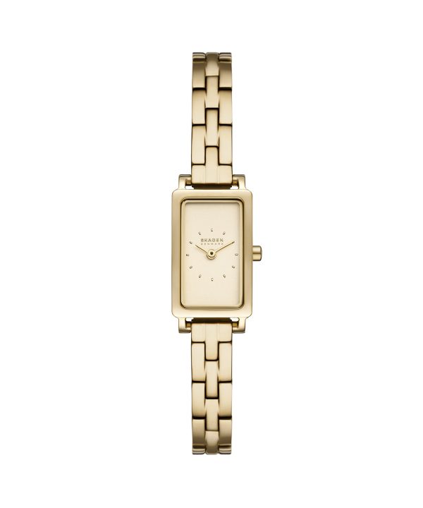 Skagen Hagen Micro Two-Hand Gold Stainless Steel Watch - SKW3154