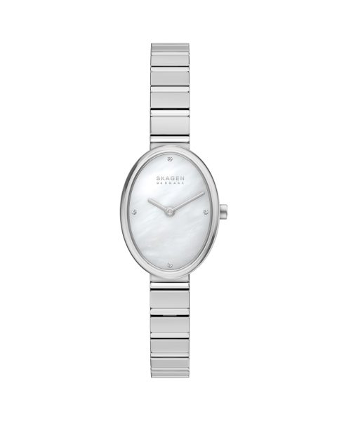 Skagen Anita Oval Two-Hand Stainless Steel Watch - SKW3182
