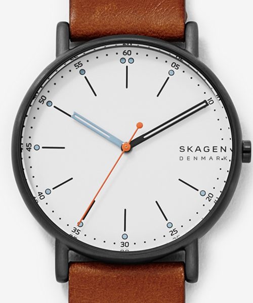 Skagen Signatur Medium Brown Leather Watch - SKW6374 - Bilde 2