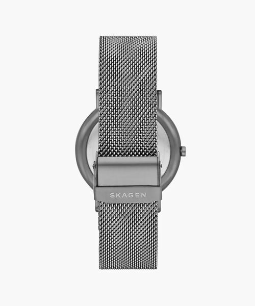 Skagen Signatur Three-Hand Grey Steel Mesh Watch - SKW6577 - Bilde 3