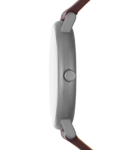 Skagen Signatur Three-Hand Cherry Wood Leather Watch - SKW6860 - Bilde 2