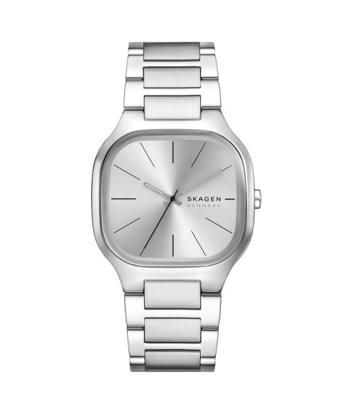 Skagen Mellem Three-Hand Silver Stainless Steel Watch - SKW6934