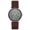 Skagen Signatur Multifunction Brown Leather Watch - SKW6941