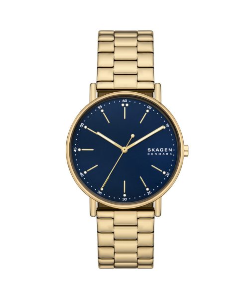 Skagen Signatur Three-Hand Gold Stainless Steel Watch - SKW6945