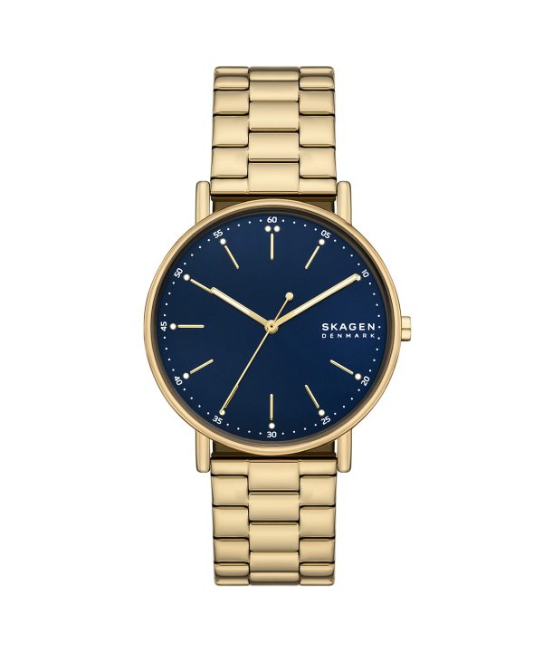 Skagen Signatur Three-Hand Gold Stainless Steel Watch - SKW6945