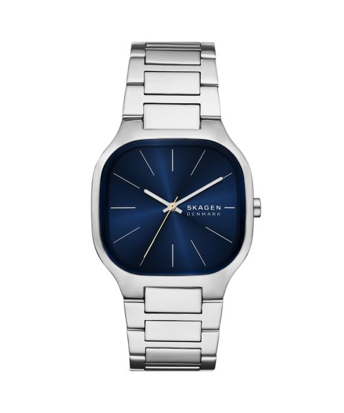 Skagen Mellem Three-Hand Silver Stainless Steel Watch - SKW6946