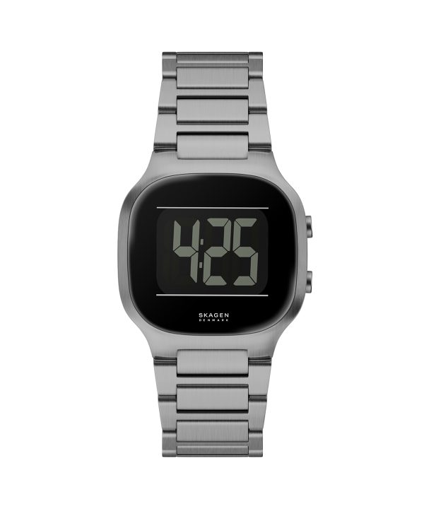 Skagen Mellem Digital Gunmetal Stainless Steel Watch - SKW6947