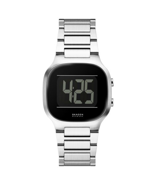 Skagen Mellem Digital Silver Stainless Steel Watch - SKW6948