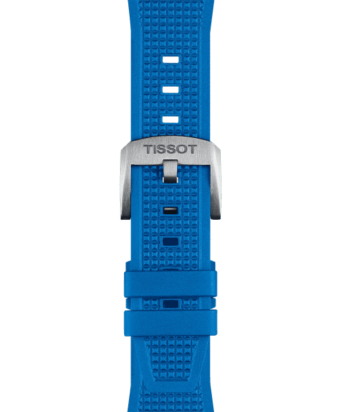 Tissot Official Blue PRX Rubber Strap - T852.049.577