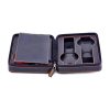 Leanschi ZIP-pouch storage | transport 4 watches | Black PU