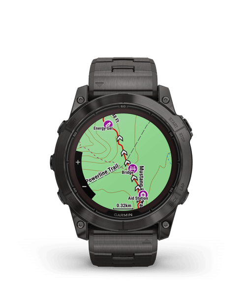 Garmin fēnix 7X Pro – Sapphire Solar Edition, Carbon Gray, Metal band - Bilde 4