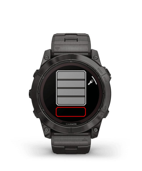 Garmin fēnix 7X Pro – Sapphire Solar Edition, Carbon Gray, Metal band - Bilde 7