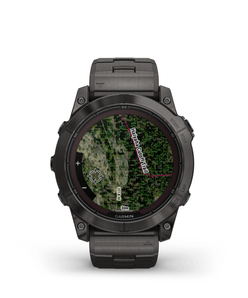 Garmin fēnix 7X Pro – Sapphire Solar Edition, Carbon Gray, Metal band - Bilde 3