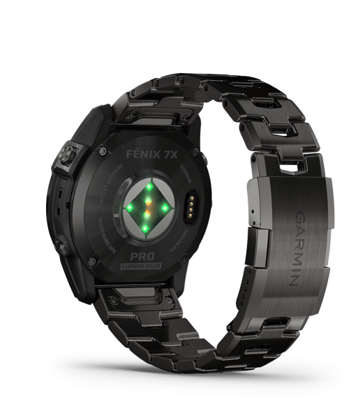 Garmin fēnix 7X Pro – Sapphire Solar Edition, Carbon Gray, Metal band - Bilde 9