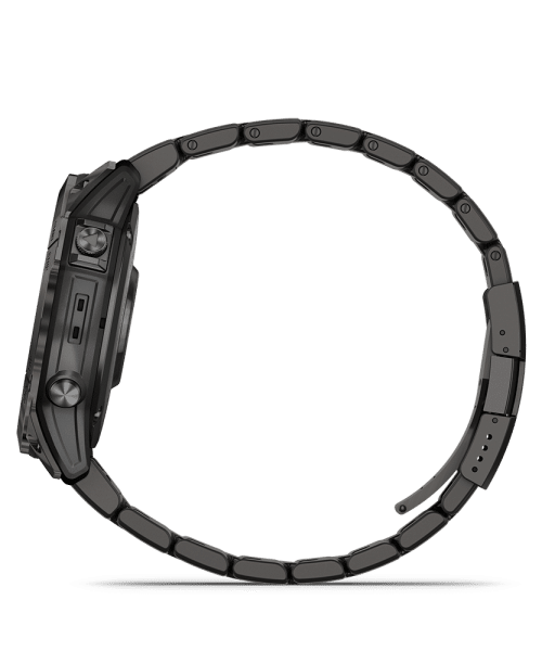 Garmin fēnix 7X Pro – Sapphire Solar Edition, Carbon Gray, Metal band - Bilde 8