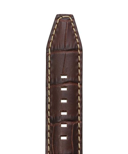 Rochet Sport Luxe «Indiana» Brun Vanntett Alligator Decor Skinnreim