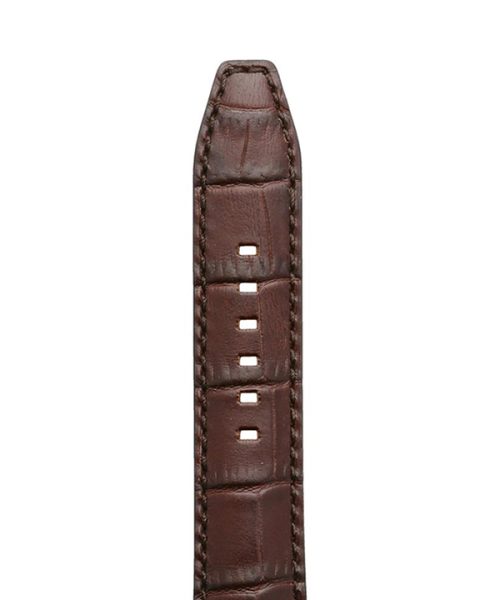 Rochet Sport Luxe «Indiana» Brun/Brun Vanntett Alligator Decor Skinnreim