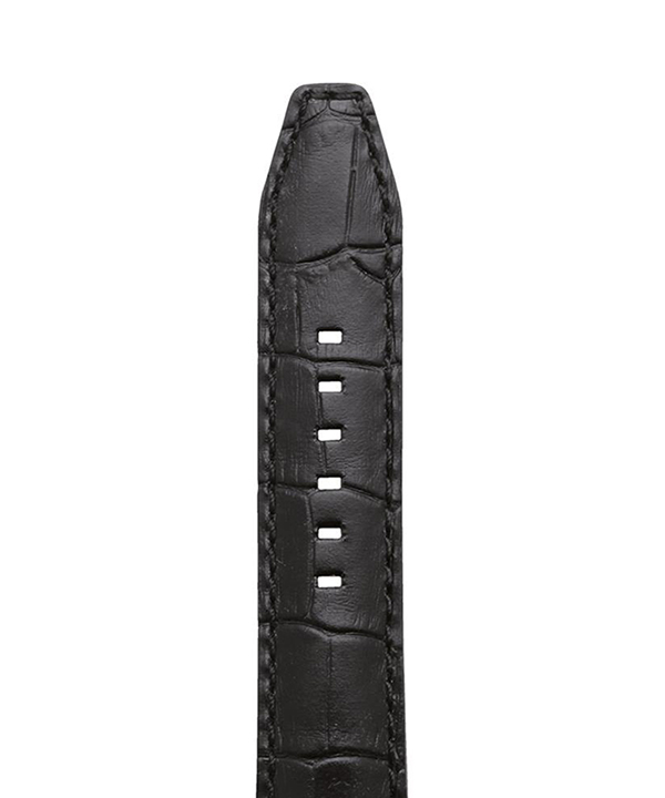 Rochet Sport Luxe «Indiana» Sort/Sort Vanntett Alligator Decor Skinnreim