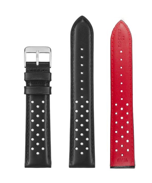 Rochet Aquabracelet «San Marino» Sort Vanntett Skinnreim